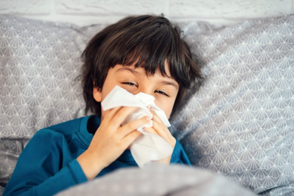 gripe a en niños