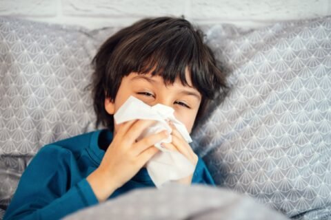 gripe a en niños